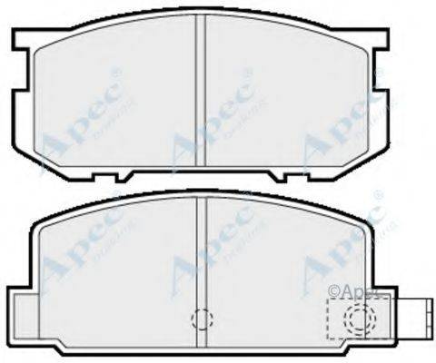 APEC BRAKING PAD332