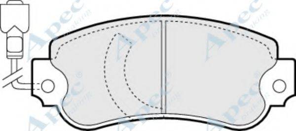 APEC BRAKING PAD342