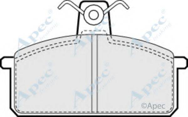 APEC BRAKING PAD373