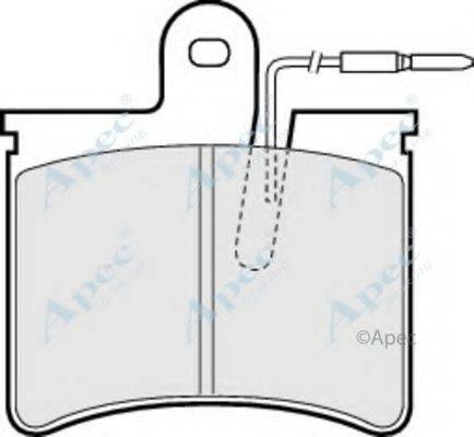 APEC BRAKING PAD374