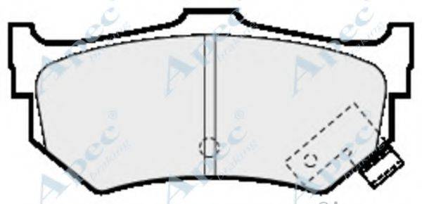 APEC BRAKING PAD451