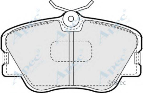 APEC BRAKING PAD466