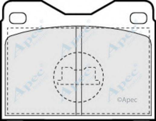 APEC BRAKING PAD477