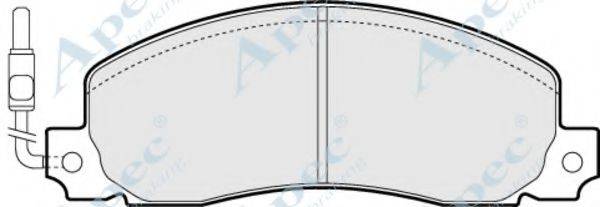 APEC BRAKING PAD489