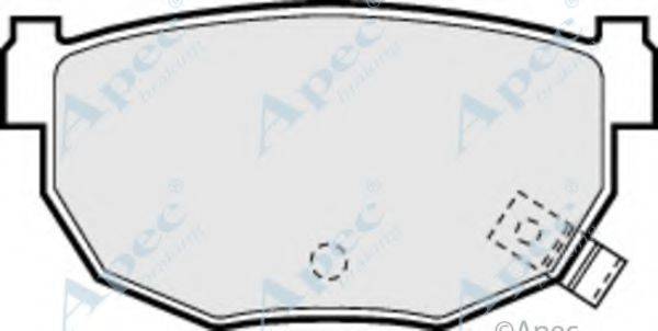 APEC BRAKING PAD498
