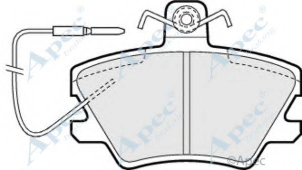 APEC BRAKING PAD527