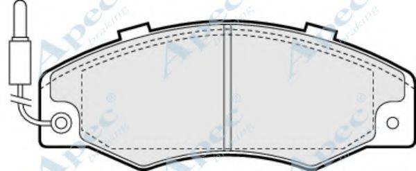 APEC BRAKING PAD528