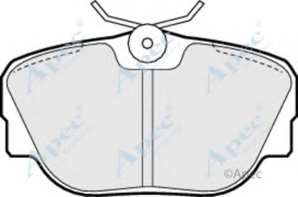 APEC BRAKING PAD558