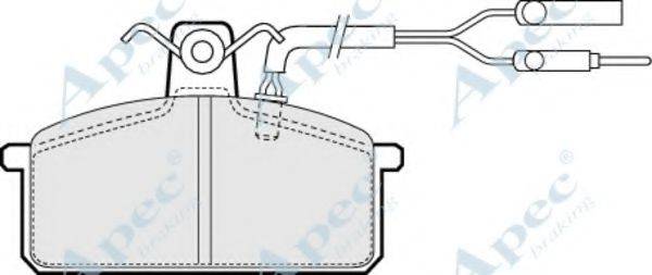 APEC BRAKING PAD559