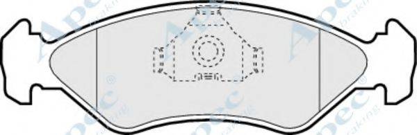 APEC BRAKING PAD561