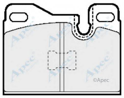APEC BRAKING PAD566