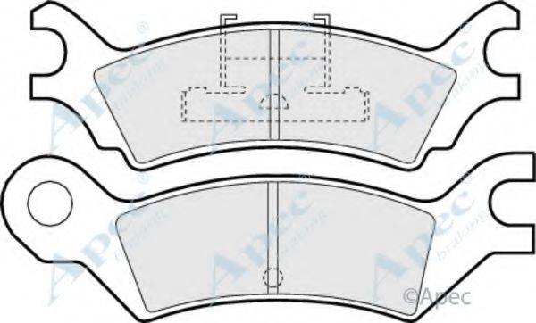 APEC BRAKING PAD569