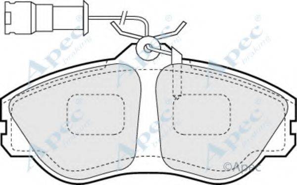 APEC BRAKING PAD575