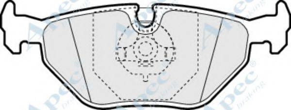 APEC BRAKING PAD590