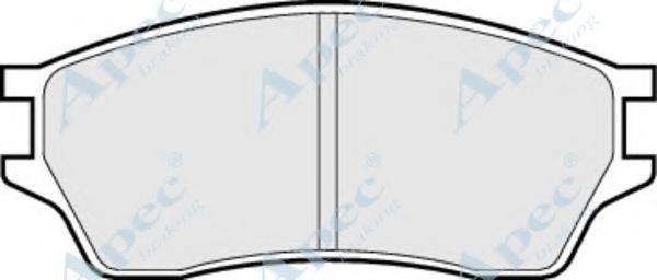 APEC BRAKING PAD604