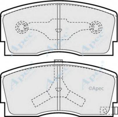 APEC BRAKING PAD606