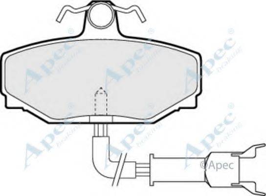 APEC BRAKING PAD607