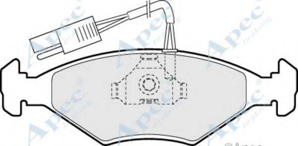 APEC BRAKING PAD612