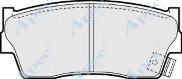 APEC BRAKING PAD614