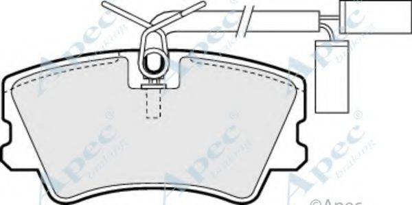 APEC BRAKING PAD635