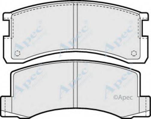 APEC BRAKING PAD637