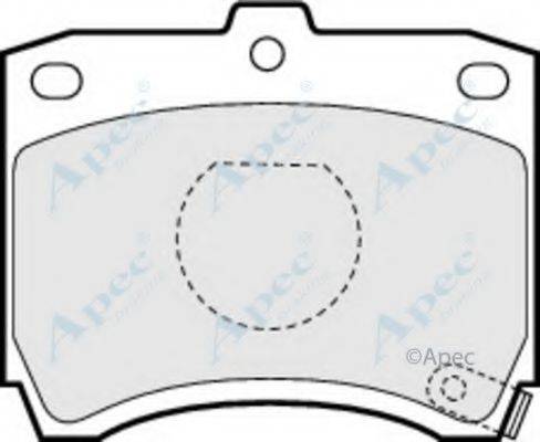 APEC BRAKING PAD638