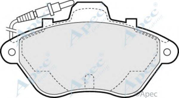 APEC BRAKING PAD649