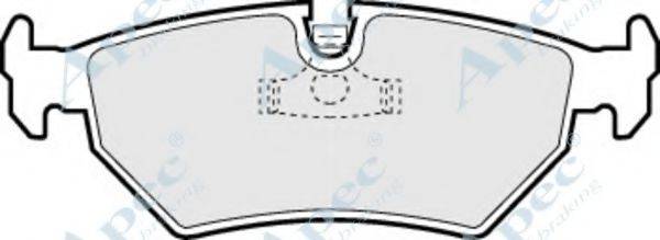 APEC BRAKING PAD656