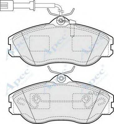 APEC BRAKING PAD671