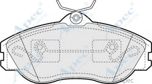 APEC BRAKING PAD675