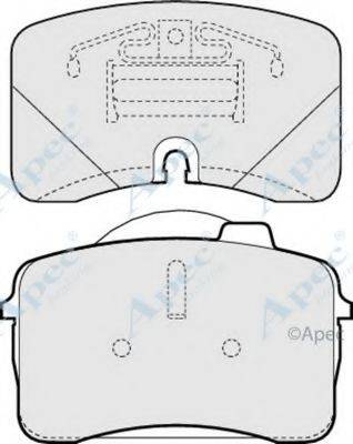 APEC BRAKING PAD681
