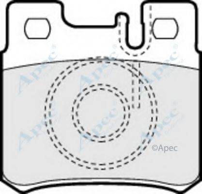 APEC BRAKING PAD682