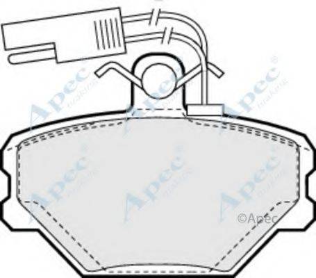 APEC BRAKING PAD690