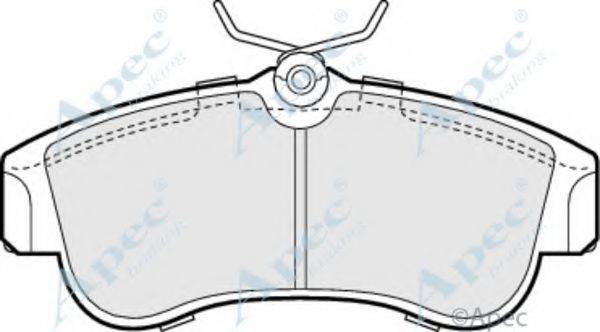 APEC BRAKING PAD692