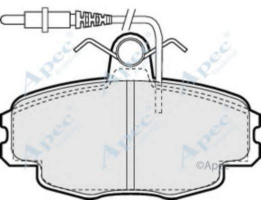 APEC BRAKING PAD710