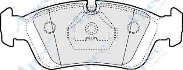 APEC BRAKING PAD725