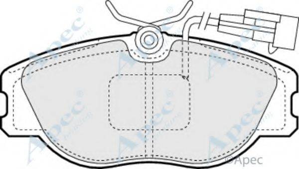 APEC BRAKING PAD743