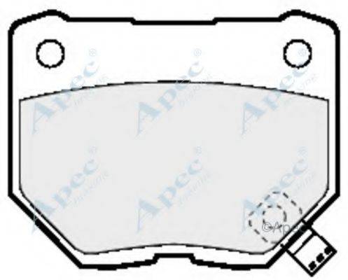 APEC BRAKING PAD753