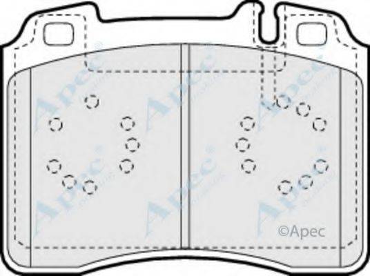 APEC BRAKING PAD756