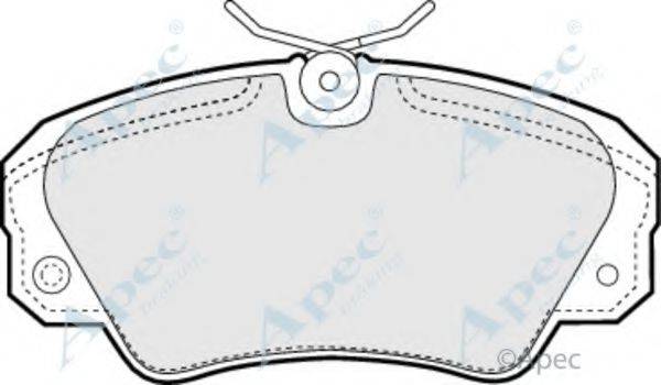 APEC BRAKING PAD757