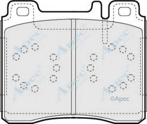 APEC BRAKING PAD762