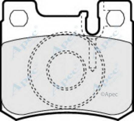 APEC BRAKING PAD772