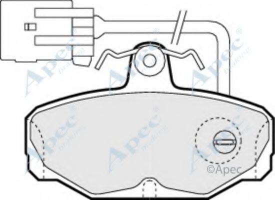 APEC BRAKING PAD775