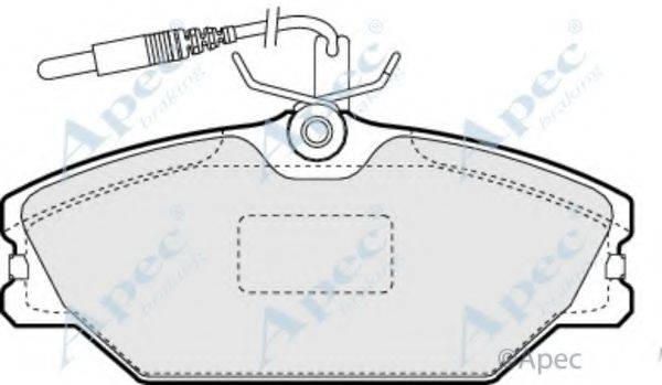 APEC BRAKING PAD776