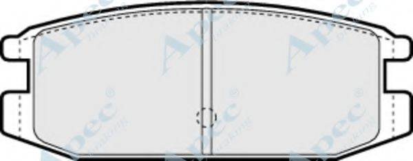 APEC BRAKING PAD778