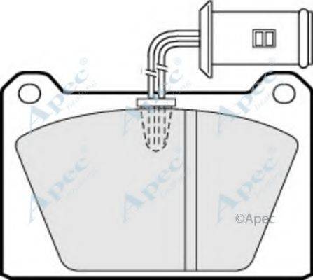 APEC BRAKING PAD78