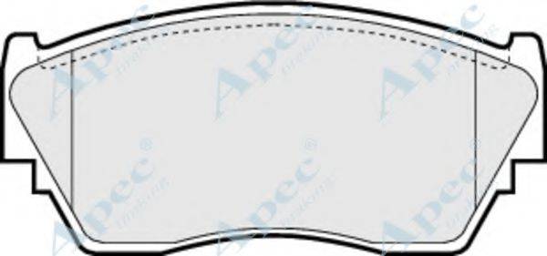 APEC BRAKING PAD782