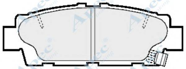APEC BRAKING PAD786