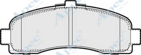 APEC BRAKING PAD800