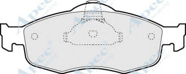 APEC BRAKING PAD801